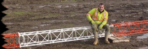 linemen at work